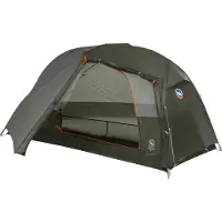Big Agnes - Kompaktes und ultraleichtes Trekkingzelt für 1 Person - Copper Spur UL1 Lichen Green - Khaki