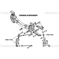 TRISCAN Trag-/Führungsgelenk 8500 1504