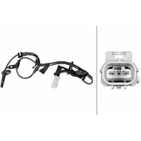 Hella Sensor Raddrehzahl 2-polig Hallsensor 760 mm Kabel für u.a. LEXUS RX
