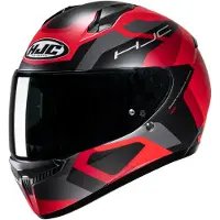 HJC C10 Tins Schwarz Rot Integralhelm Größe S