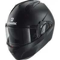 Shark Evo GT Blank Matt Schwarz Klapphelm Größe XS