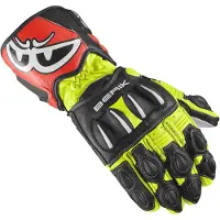 Berik Thunar Evo Schwarz Neon Gelb Neon Rot Handschuhe Größe S