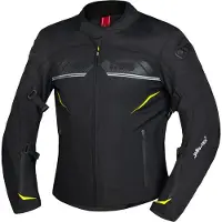 IXS Schwarz Panther-ST Motorrad Textiljacke Größe 5XL