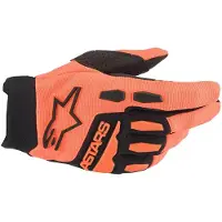 Alpinestars Full Bore Handschuhe Orange Schwarz Größe S