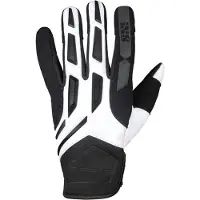 IXS Pandora-Air 2.0 Schwarz Weiß Motocross Handschuhe Größe S