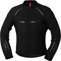 IXS Hexalon-ST Wasserdichte Schwarz Motorrad Textiljacke Größe M