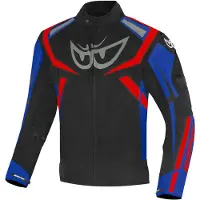 Berik The Eye Wasserdichte Motorrad Textiljacke, schwarz/blau, 52