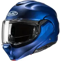 HJC F100 Solid Blau Klapphelm Größe XL