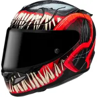 HJC RPHA 12 Venom 3 Marvel Schwarz Weiß Rot Integralhelm Größe XS