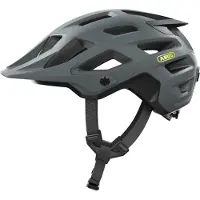 ABUS MTB-Helm Moventor 2.0 - komfortabler Fahrradhelm fürs Gelände - All-Mountain-Helm - für Damen und Herren - Grau Matt, Größe S (51-55 cm)