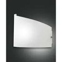 FABAS LUCE Wandleuchte Moa E27 230x145mm Weiß