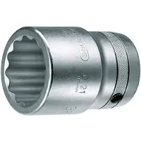 Gedore D 21 2AF Steckschlüsseleinsatz 1" 12-kant 2"