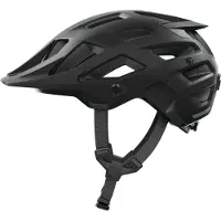 ABUS MTB-Helm Moventor 2.0 - komfortabler Fahrradhelm fürs Gelände - All-Mountain-Helm - für Damen und Herren - Schwarz Matt, Größe L (57-61 cm)
