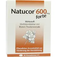 Natucor 600 mg forte Filmtabletten 20 St