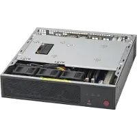 Supermicro CSE-101F, Rack, Server, Schwarz, Mini-ITX, USA - UL listed, FCC Canada - CUL listed Germany - TUV Certified Europe/CE Mark EN 60950/IEC..., 2.5"
