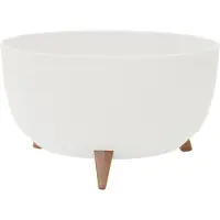 Siena Garden Pflanzgefäße OSLO STRIPE creme Streifenoptik, 47 x 26,5 cm
