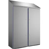 Rittal HD 1319.600 Schaltschrank 1010 x 1480 x 400 Edelstahl, Stahlblech Edelstahl 1St.
