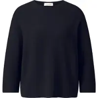 Rich & royal Crew-neck Seamless Midnight Blue Größe: M | Longsleeves Outlet | Damen | Blau