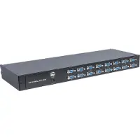 Intellinet Modularer 16-Port KVM-Switch mit VGA Schnittstelle zur Verwendung mit Rackmount LCD Ko...