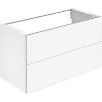 Keuco Waschtischunterschrank X-Line D w m, Gl w k, 100x60,5x49cm, 2 Ausz.