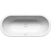 Kaldewei MEISTERSTÜCK CENTRO DUO OVAL Whirlwanne, alpinweiß, 1700x750 mm, 460 mm tief, mit Airmassage SOUL