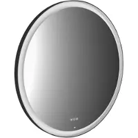 Emco round black Lichtspiegel, Durchmesser 1000mm, mit LED-Beleuchtung, schwarz, 441324810