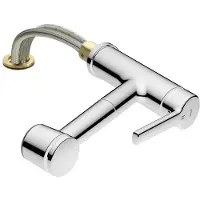 NABER KWC Luna E5 Fensterarmatur, Spültischarmatur, chrom, Hochdruck