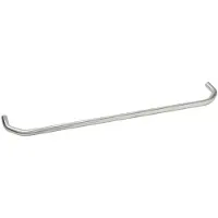 Koh-I-Noor TRATTO gebürsteter Edelstahl, Handtuchhalter, 7104S, gebürsteter Edelstahl 7104S