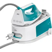 Braun IS 1013 GR, 2200 W, 350 g/min, 6 bar, 1,5 l, 120 g/min, Grün, Weiß