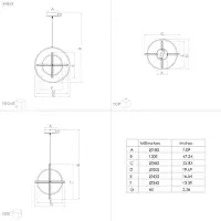 Eglo RETORNIO, Schwarz, Aluminium, Stahl, Universal, IP20, II, LED
