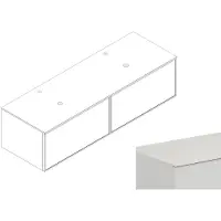 Alape Möbelmodul Arkta 1600x400 Snow/Weiß