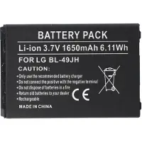 AccuCell Akku passend für den LG BL-49JH Akku EAC63138801, K4. K4 Dual SIM LTE