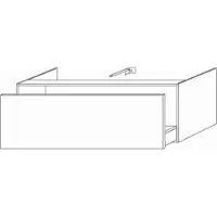 Sanipa G32361B Anbau-/Solitärschrank mit Auszug