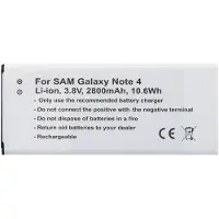 AccuCell Akku passend für den Samsung Galaxy Note 4 Akku mit NFC