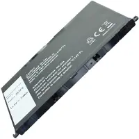 AccuCell Akku passend für Dell Inspiron 15 7000, 7559, Li-Ion, 11,1V, 6670mAh, 74Wh, built in ohne Werkzeug