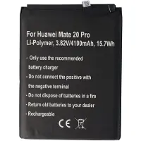 AccuCell Akku passend für Huawei Mate 20 Pro, Huawei P30 Pro Li-Polymer, 3,82V, 4100mAh, 15,7Wh, built-in, ohne Werkzeug