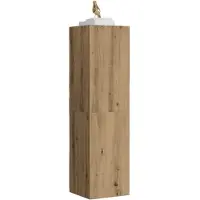 vidaXL TV-Schrank Artisan-Eiche 30,5x30x110 cm Holzwerkstoff
