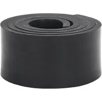 vidaXL Gummileiste für Schneepflug Schwarz 180x10x1 cm