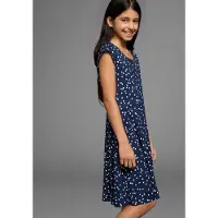 Kangaroos Jerseykleid ", Skaterkleid aus Viskose" für Sommer und Party, kniefrei, modisch, aus Viskose und Elasthan