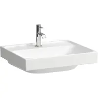 Laufen Meda Aufsatzwaschtisch, geschliffen, 550x460mm, 1 Hahnloch, ohne Überlauf