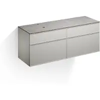 Alape Möbelmodul Arkta 1600x600 NY Silk/Seidengrau