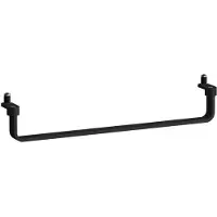 Laufen Handtuchhalter Reling LANI 475 mm schwarz matt, H3811224500001 H3811224500001
