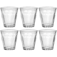 Duralex Picardie Trinkglas 13 cl 6er-Pack Klar