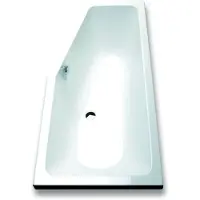 Hoesch Combi Eckbadewanne 1600 x 700 mm rechts weiß - 5591.010