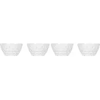 Sagaform 4er-Set: Schalen ''Juni'' in Weiß - 600 ml - onesize