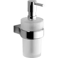AVENARIUS BAD. FUNKTION. DESIGN. Serie 390 Seifenspender 390 1300 010 , Nachfüllbar, Spender ist aus der Halterung entnehmbar