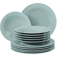Seltmann Geschirr-Set "Tafelservice Beat Color Glaze 12er Set"