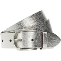 Tamaris Gürtel Leather Belt W90 Silver