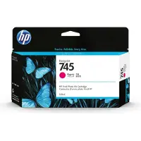 HP 745 DesignJet Druckerpatrone Magenta, 130 ml, DesignJet Z2600 PostScript-Drucker, DesignJet Z5600 PostScript-Drucker, Thermal Inkjet, Magenta, F9J95A, Singapur, 202 mm