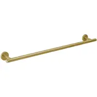 Herzbach Design iX PVD Badetuchhalter 21.816500.1.41 800mm, Brass Steel, Wandmontage